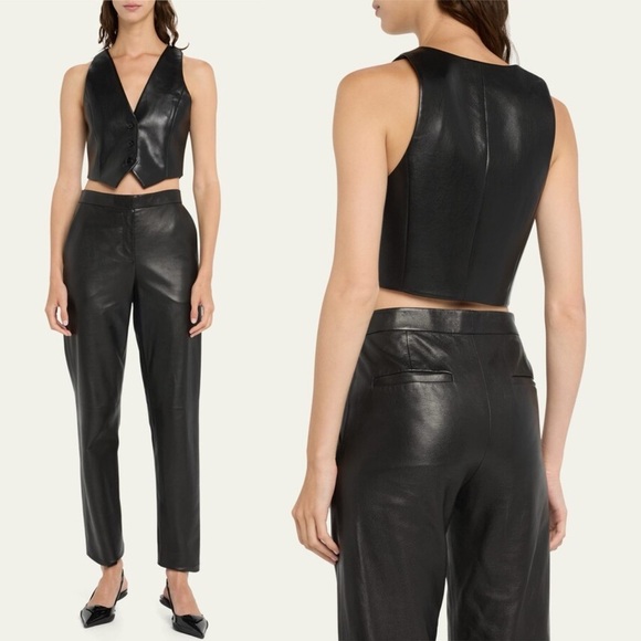 Alice and Olivia Leather Vest - Picture 15 of 16